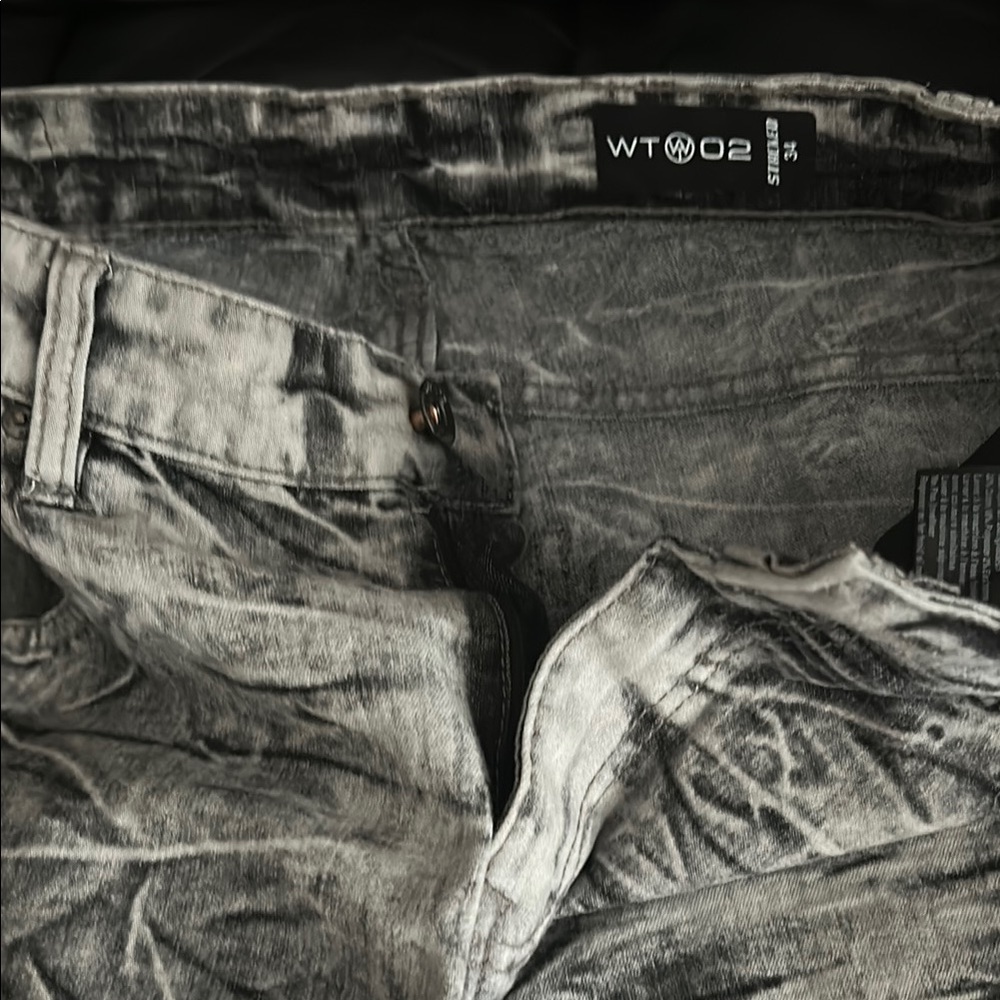 Men's Gray Jeans stacked